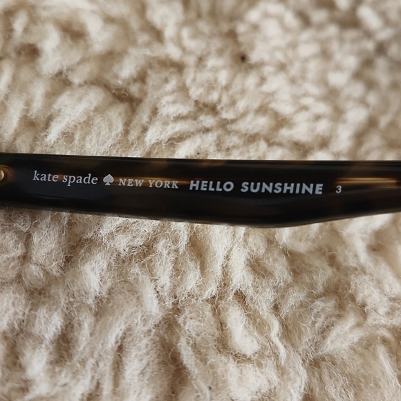 Never Worn Kate Spade Tortoise Frame Sunglasses With Case/Cloth 🕶 - Picture 6 of 12